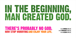 In the beginning man created god